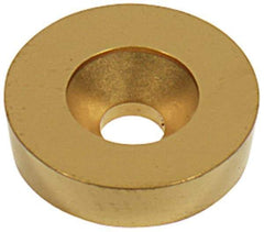 Value Collection - RD16 P Grade TCN55 Carbide Turning Insert - TiN Finish, Round, 1" Inscr Circle, 1/4" Thick - Apex Tool & Supply