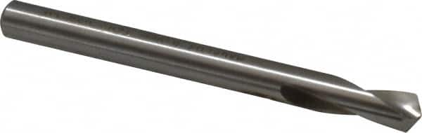 Magafor - 6mm Body Diam, 120°, 2-5/8" OAL, Cobalt Spotting Drill - Apex Tool & Supply