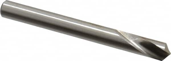 Magafor - 8mm Body Diam, 120°, 3-1/8" OAL, Cobalt Spotting Drill - Apex Tool & Supply