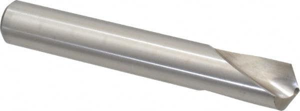 Magafor - 3/4" Body Diam, 120°, 5-1/8" OAL, Cobalt Spotting Drill - Apex Tool & Supply