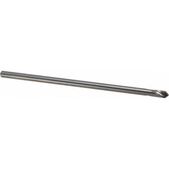 Magafor - 4mm Body Diam, 90°, 3-15/16" OAL, Cobalt Spotting Drill - Apex Tool & Supply