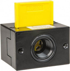 PRO-SOURCE - 1/2" NPT Shut-Off Valve - 7.1 to 170.64 psi & Aluminum Die Cast Material - Apex Tool & Supply