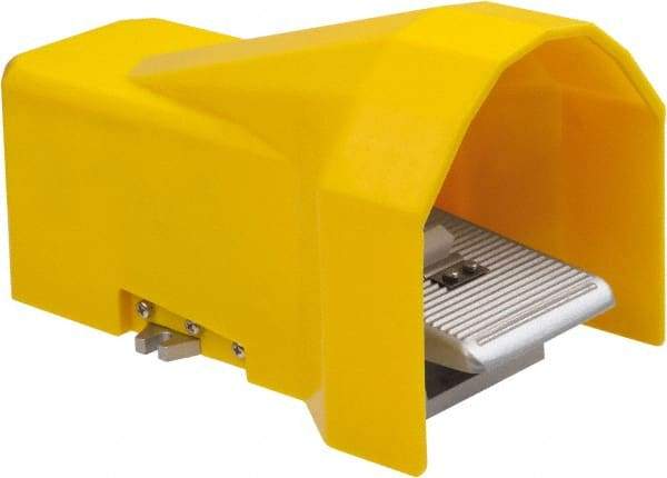 PRO-SOURCE - 1/4" NPT Manual Mechanical Valve - 5-Way, 2 Position, Foot Pedal/Manual with I Guard, 0.65 CV Rate & 127.98 Max psi - Apex Tool & Supply