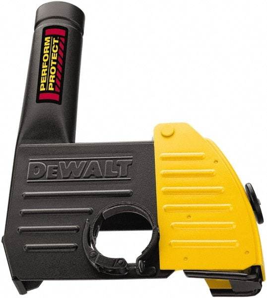DeWALT - 5 & 6" Diam Grinder Dust Shroud - For Use with Grinder & Vacuum - Apex Tool & Supply