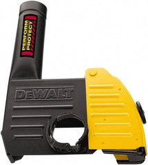 DeWALT - 5 & 6" Diam Grinder Dust Shroud - For Use with Grinder & Vacuum - Apex Tool & Supply
