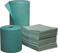 PRO-SAFE - 22 Gal Capacity per Package, Universal Pad - 1' Long x 1' Wide, Polypropylene - Apex Tool & Supply