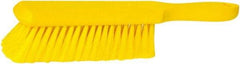 PRO-SOURCE - PBT Duster - 1-3/4" Bristle Length, 8-1/4" Long x 2" Wide Head, Foam Handle, Yellow - Apex Tool & Supply