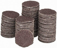 Tru-Maxx - 3/4" Diam, 80 Grit Aluminum Oxide Adhesive PSA Disc - Medium Grade, X Weighted Cloth Backing, For Right Angle/Vertical Shaft Portable Grinders - Apex Tool & Supply