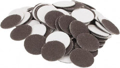 Tru-Maxx - 3/4" Diam, 100 Grit Aluminum Oxide Adhesive PSA Disc - Fine Grade, X Weighted Cloth Backing, For Right Angle/Vertical Shaft Portable Grinders - Apex Tool & Supply