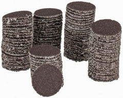 Tru-Maxx - 1/2" Diam, 240 Grit Aluminum Oxide Adhesive PSA Disc - Very Fine Grade, X Weighted Cloth Backing, For Right Angle/Vertical Shaft Portable Grinders - Apex Tool & Supply