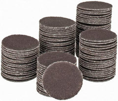 Tru-Maxx - 3/4" Diam, 320 Grit Aluminum Oxide Adhesive PSA Disc - Extra Fine Grade, X Weighted Cloth Backing, For Right Angle/Vertical Shaft Portable Grinders - Apex Tool & Supply