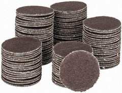 Tru-Maxx - 3/4" Diam, 180 Grit Aluminum Oxide Adhesive PSA Disc - Very Fine Grade, X Weighted Cloth Backing, For Right Angle/Vertical Shaft Portable Grinders - Apex Tool & Supply
