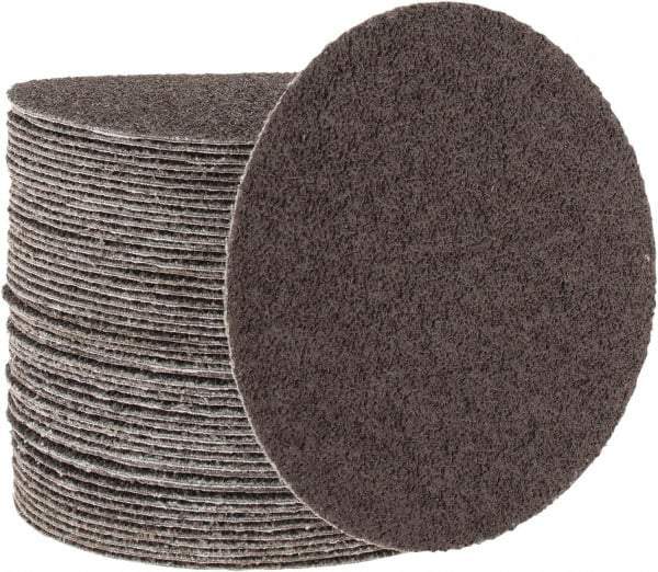 Tru-Maxx - 5" Diam, 36 Grit Aluminum Oxide Adhesive PSA Disc - Very Coarse Grade, X Weighted Cloth Backing, For Dual-Action/Orbital Sanders, Right Angle/Vertical Shaft Portable Grinders - Apex Tool & Supply