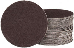 Tru-Maxx - 4" Diam, 120 Grit Aluminum Oxide Adhesive PSA Disc - Fine Grade, X Weighted Cloth Backing, For Right Angle/Vertical Shaft Portable Grinders - Apex Tool & Supply