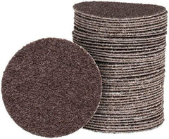 Tru-Maxx - 3" Diam, 36 Grit Aluminum Oxide Adhesive PSA Disc - Very Coarse Grade, X Weighted Cloth Backing, For Right Angle/Vertical Shaft Portable Grinders - Apex Tool & Supply