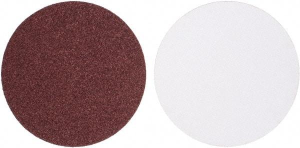 Tru-Maxx - 10" Diam, 24 Grit Aluminum Oxide Adhesive PSA Disc - Very Coarse Grade, X Weighted Cloth Backing, For Stationary Disc Sanders - Apex Tool & Supply