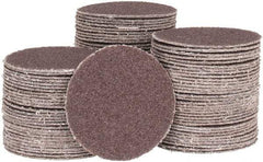 Tru-Maxx - 2" Diam, 80 Grit Aluminum Oxide Adhesive PSA Disc - Medium Grade, X Weighted Cloth Backing, For Right Angle/Vertical Shaft Portable Grinders - Apex Tool & Supply