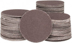 Tru-Maxx - 2" Diam, 180 Grit Aluminum Oxide Adhesive PSA Disc - Very Fine Grade, X Weighted Cloth Backing, For Right Angle/Vertical Shaft Portable Grinders - Apex Tool & Supply