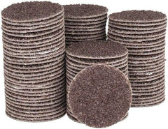 Tru-Maxx - 1-1/2" Diam, 36 Grit Aluminum Oxide Adhesive PSA Disc - Very Coarse Grade, X Weighted Cloth Backing, For Right Angle/Vertical Shaft Portable Grinders - Apex Tool & Supply