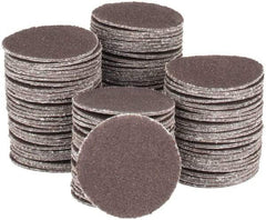 Tru-Maxx - 1" Diam, 180 Grit Aluminum Oxide Adhesive PSA Disc - Very Fine Grade, X Weighted Cloth Backing, For Right Angle/Vertical Shaft Portable Grinders - Apex Tool & Supply