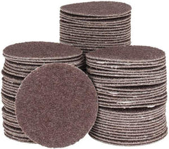 Tru-Maxx - 2" Diam, 60 Grit Aluminum Oxide Adhesive PSA Disc - Medium Grade, X Weighted Cloth Backing, For Right Angle/Vertical Shaft Portable Grinders - Apex Tool & Supply