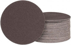 Tru-Maxx - 5" Diam, 100 Grit Aluminum Oxide Adhesive PSA Disc - Fine Grade, X Weighted Cloth Backing, For Dual-Action/Orbital Sanders, Right Angle/Vertical Shaft Portable Grinders - Apex Tool & Supply