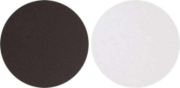 Tru-Maxx - 9" Diam, 240 Grit Aluminum Oxide Adhesive PSA Disc - Very Fine Grade, X Weighted Cloth Backing, For Right Angle/Vertical Shaft Portable Grinders - Apex Tool & Supply