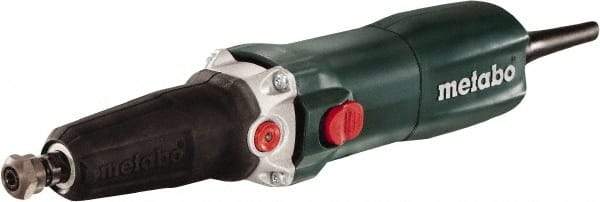 Metabo - 1/4 Inch Collet, 10,000 to 30,500 RPM, lnline, Electric Die Grinder - 6.4 Amp - Apex Tool & Supply