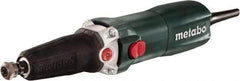Metabo - 1/4 Inch Collet, 10,000 to 30,500 RPM, lnline, Electric Die Grinder - 6.4 Amp - Apex Tool & Supply