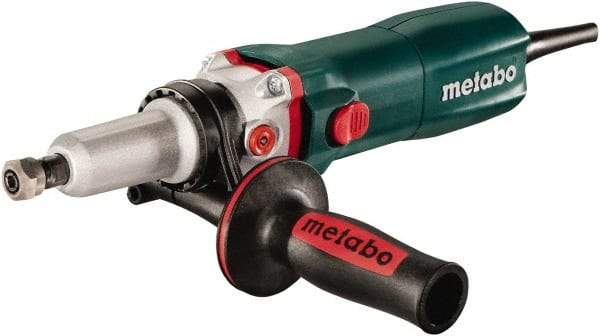 Metabo - 1/4 Inch Collet, 2,500 to 8,700 RPM, lnline, Electric Die Grinder - 8.5 Amp - Apex Tool & Supply