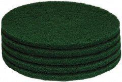 PRO-SOURCE - Stripping Pad - 20" Machine, Green Pad, Polyester - Apex Tool & Supply