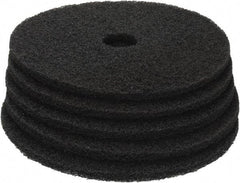PRO-SOURCE - Stripping Pad - 20" Machine, Black Pad, Polyester - Apex Tool & Supply
