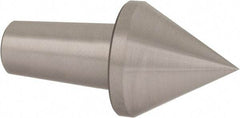 Riten - 5MT Taper, 1-1/2" Point Diam, Hardened Tool Steel Lathe Standard Point - 1-11/16" OAL - Apex Tool & Supply