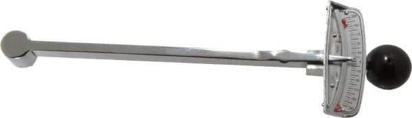 Sturtevant Richmont - 3/8" Drive, 0 to 200 In/Lb, Beam Torque Wrench - 10 In/Lb Graduation, 9-29/32" OAL - Apex Tool & Supply