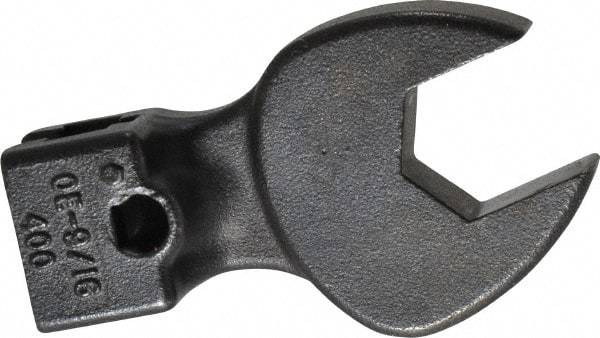 Sturtevant Richmont - 9/16" Open End Torque Wrench Interchangeable Head - 400 In/Lb Max Torque, Use with Sturtevant/Richmont Interchangeable Head Clicker Torque Wrenches - Apex Tool & Supply