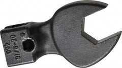 Sturtevant Richmont - 9/16" Open End Torque Wrench Interchangeable Head - 400 In/Lb Max Torque, Use with Sturtevant/Richmont Interchangeable Head Clicker Torque Wrenches - Apex Tool & Supply