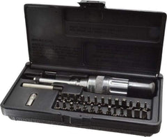 Sturtevant Richmont - 29 Piece Phillips & Slotted Screwdriver Set - Bit Sizes: Hex Inch 5/64, 3/32, 7/64, 1/8 & 9/64, Philips #0 to #3, Tip Thickness: 1/4 - Apex Tool & Supply
