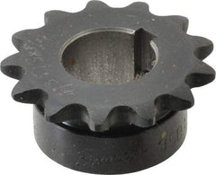 Browning - 13 Teeth, 3/8" Chain Pitch, Chain Size 35, Finished Bore Sprocket - 3/4" Bore Diam, 1.567" Pitch Diam, 1-3/4" Outside Diam - Apex Tool & Supply