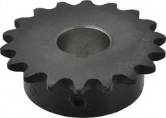 Browning - 18 Teeth, 3/8" Chain Pitch, Chain Size 35, Finished Bore Sprocket - 3/4" Bore Diam, 2.16" Pitch Diam, 2.35" Outside Diam - Apex Tool & Supply