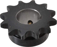 Browning - 12 Teeth, 1/2" Chain Pitch, Chain Size 40, Finished Bore Sprocket - 7/8" Bore Diam, 1.775" Pitch Diam, 2.17" Outside Diam - Apex Tool & Supply