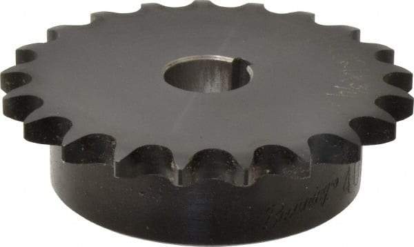 Browning - 21 Teeth, 1/2" Chain Pitch, Chain Size 40, Finished Bore Sprocket - 3/4" Bore Diam, 3.355" Pitch Diam, 3.62" Outside Diam - Apex Tool & Supply