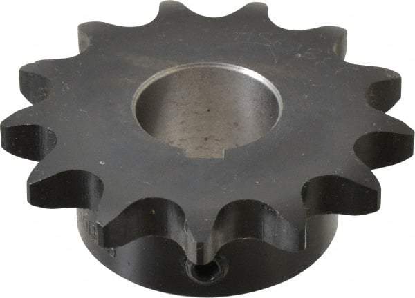 Browning - 13 Teeth, 5/8" Chain Pitch, Chain Size 50, Finished Bore Sprocket - 1" Bore Diam, 2.612" Pitch Diam, 2.91" Outside Diam - Apex Tool & Supply