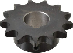 Browning - 13 Teeth, 5/8" Chain Pitch, Chain Size 50, Finished Bore Sprocket - 1" Bore Diam, 2.612" Pitch Diam, 2.91" Outside Diam - Apex Tool & Supply