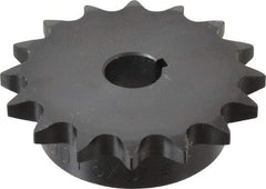 Browning - 16 Teeth, 5/8" Chain Pitch, Chain Size 50, Finished Bore Sprocket - 3/4" Bore Diam, 3.204" Pitch Diam, 3.52" Outside Diam - Apex Tool & Supply