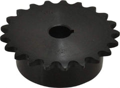 Browning - 21 Teeth, 3/8" Chain Pitch, Chain Size 35, Finished Bore Sprocket - 1/2" Bore Diam, 2.516" Pitch Diam, 2.7" Outside Diam - Apex Tool & Supply