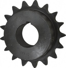 Browning - 17 Teeth, 5/8" Chain Pitch, Chain Size 50, Finished Bore Sprocket - 1-1/4" Bore Diam, 3.401" Pitch Diam, 3.72" Outside Diam - Apex Tool & Supply