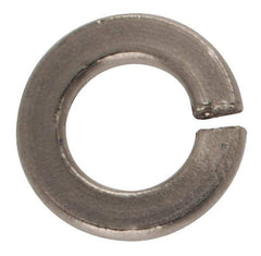 Value Collection - #2, 0.02" Thick Split Lock Washer - 316 Stainless Steel, Uncoated, 0.088" Min ID, 0.094" Max ID - Apex Tool & Supply