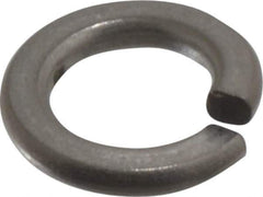Value Collection - #10, 0.047" Thick Split Lock Washer - 316 Stainless Steel, Uncoated, 0.193" Min ID, 0.2" Max ID - Apex Tool & Supply