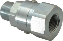 Parker - 3/4-14 NPTF Steel Hydraulic Hose Male NPT To Female NPT Swivel - 5,000 psi - Apex Tool & Supply