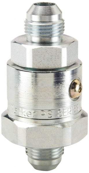 Parker - 1-1/16-12 SAE (JIC) 37° Flare Steel Hydraulic Hose Male JIC Swivel - 5,000 psi - Apex Tool & Supply